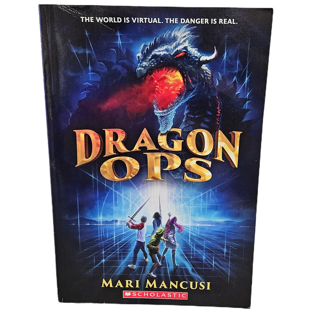 Dragon Ops by Mari Mancusi Middle Grade Fantasy Adventure Book Scholastic USED
